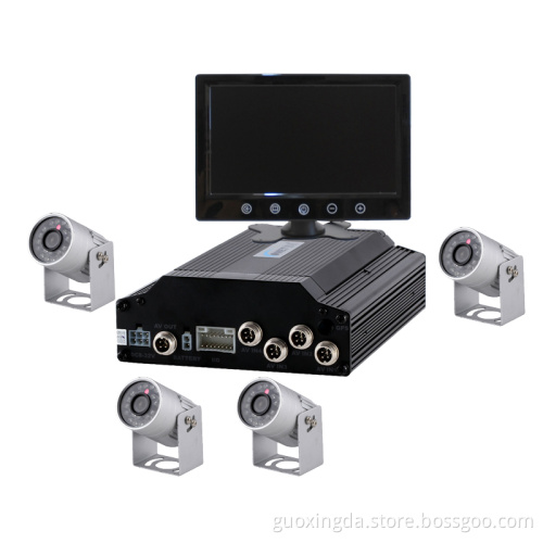 2014hot Sell! Full Views 4 Channel 3G GPS Optional Mobile Car DVR